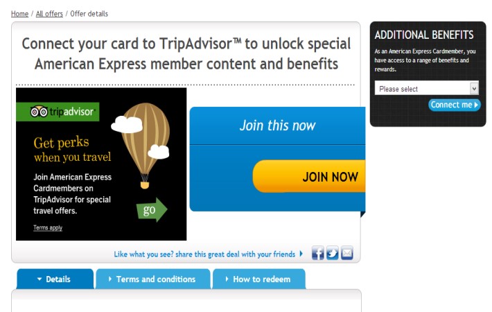 TripAdvisor & American Express