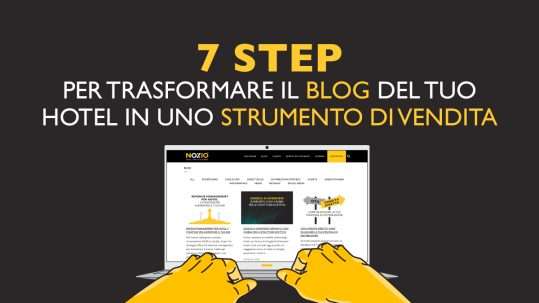Processo creazione contenuti blog per hotel