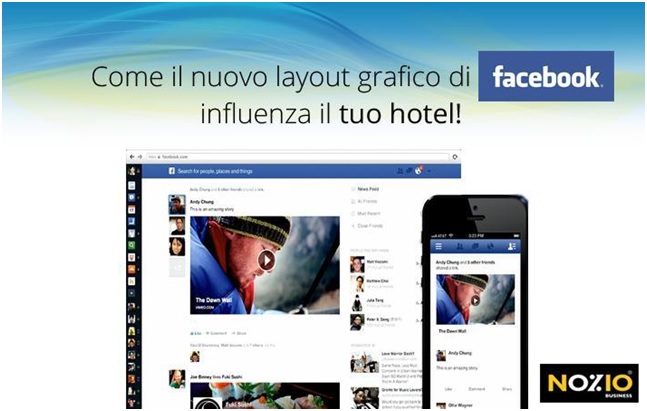nuovo layout facebook