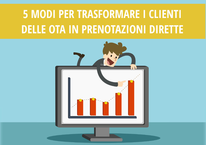 5 modi per trasformare i clienti delle OTA in prenotazioni dirette - Nozio Business