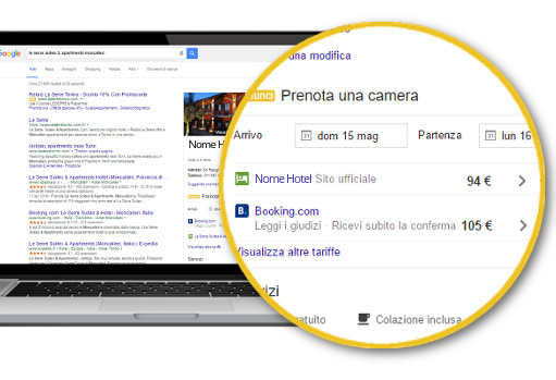 Google Hotel Price Ads - Nome Hotel