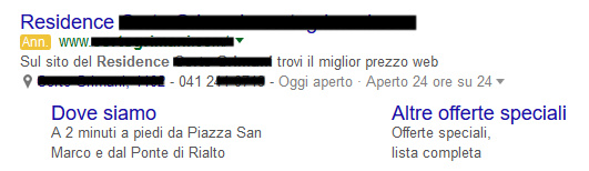 esempio annuncio google adwords