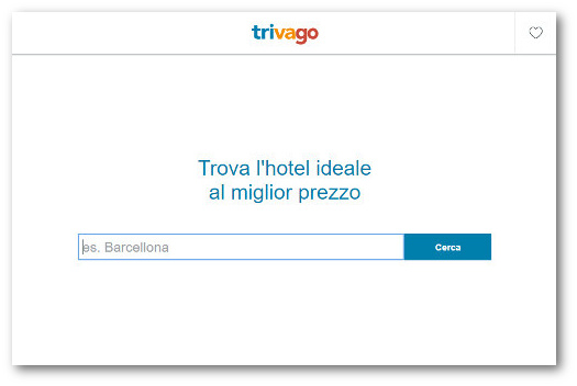 trivago-home-page