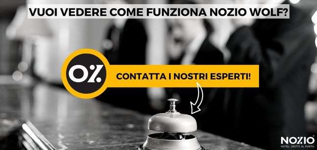 Consulenza per hotel Nozio business intelligence alberghiera banner