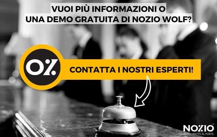 Consulenza per hotel Nozio business intelligence alberghiera