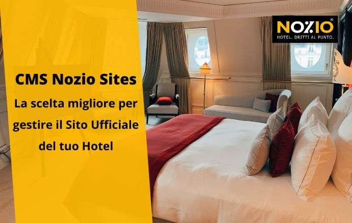 Cms sito per hotel Nozio Sites