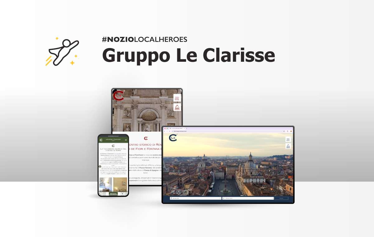 Copertina del caso studio hotel Gruppo Le Clarisse di Roma